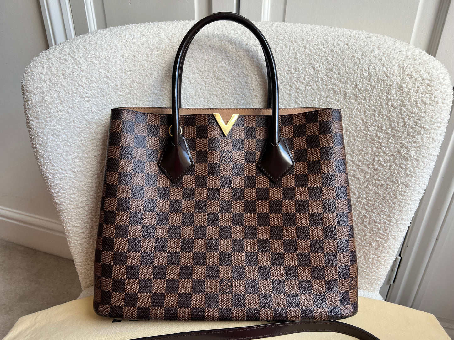 Louis Vuitton Kensington Tote Damier Ebene