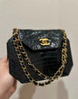 Chanel Timeless Lambskin Gold Shoulder Bag