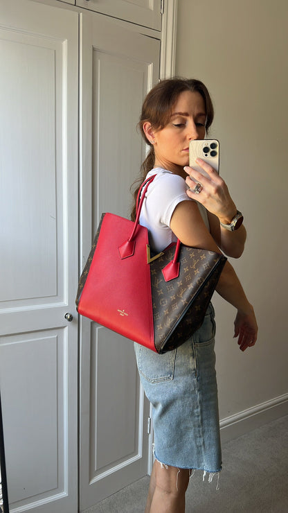 Louis Vuitton Kimono Bag Monogram and Red