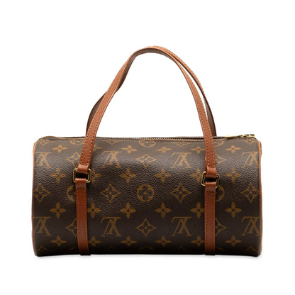 Brown Louis Vuitton Monogram Papillon 26 HandBag