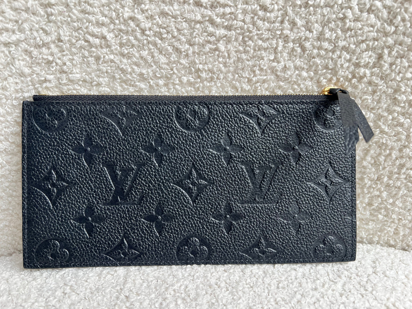 Louis Vuitton Zip Insert (from Felicie Pochette) Black Empreinte