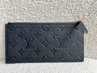 Louis Vuitton Zip Insert (from Felicie Pochette) Black Empreinte