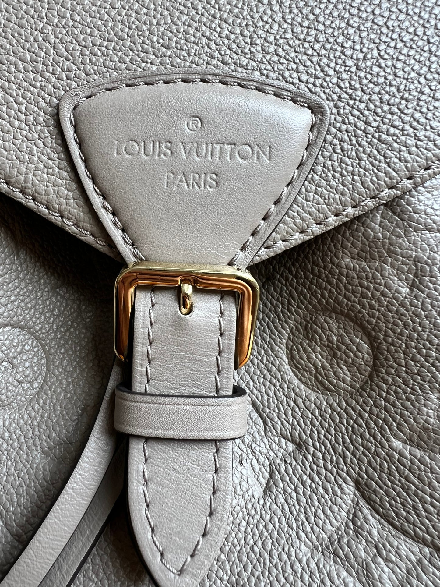 Louis Vuitton Tourterelle Montsouris Backpack Empreinte (RRP £2170)