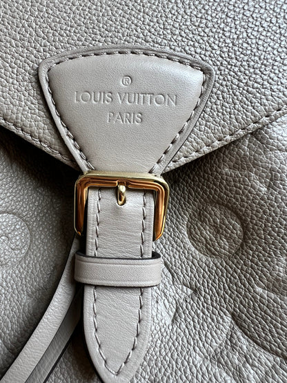 Louis Vuitton Tourterelle Montsouris Backpack Empreinte (RRP £2170)