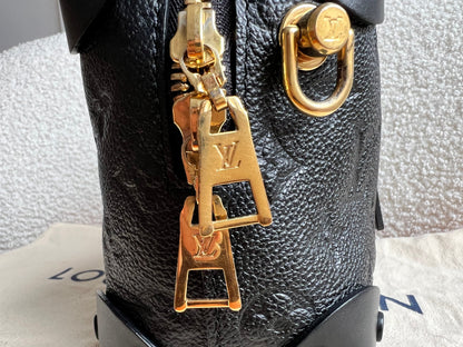 Louis Vuitton Black Empreinte Petite Malle Souple Bag (RRP £2420)