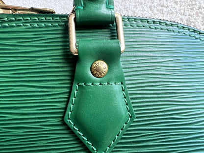 Louis Vuitton Alma PM Green Epi