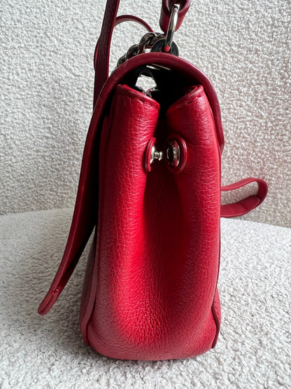 Louis Vuitton Red Mylockme II BB Bag