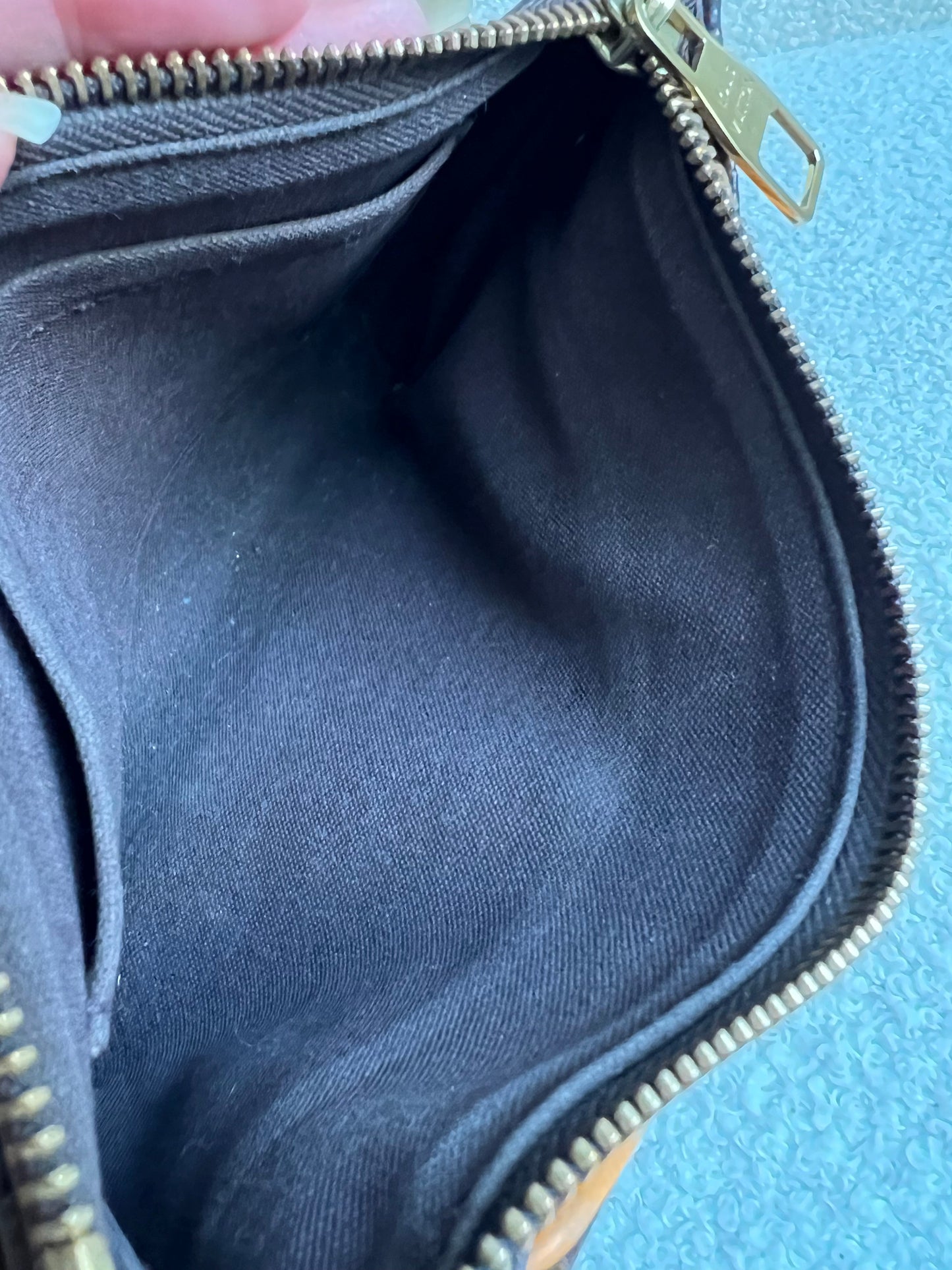 Louis Vuitton Monogram Safran Pallas Pochette