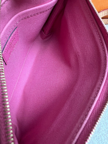 Louis Vuitton Pink and Monogram Pallas Pochette