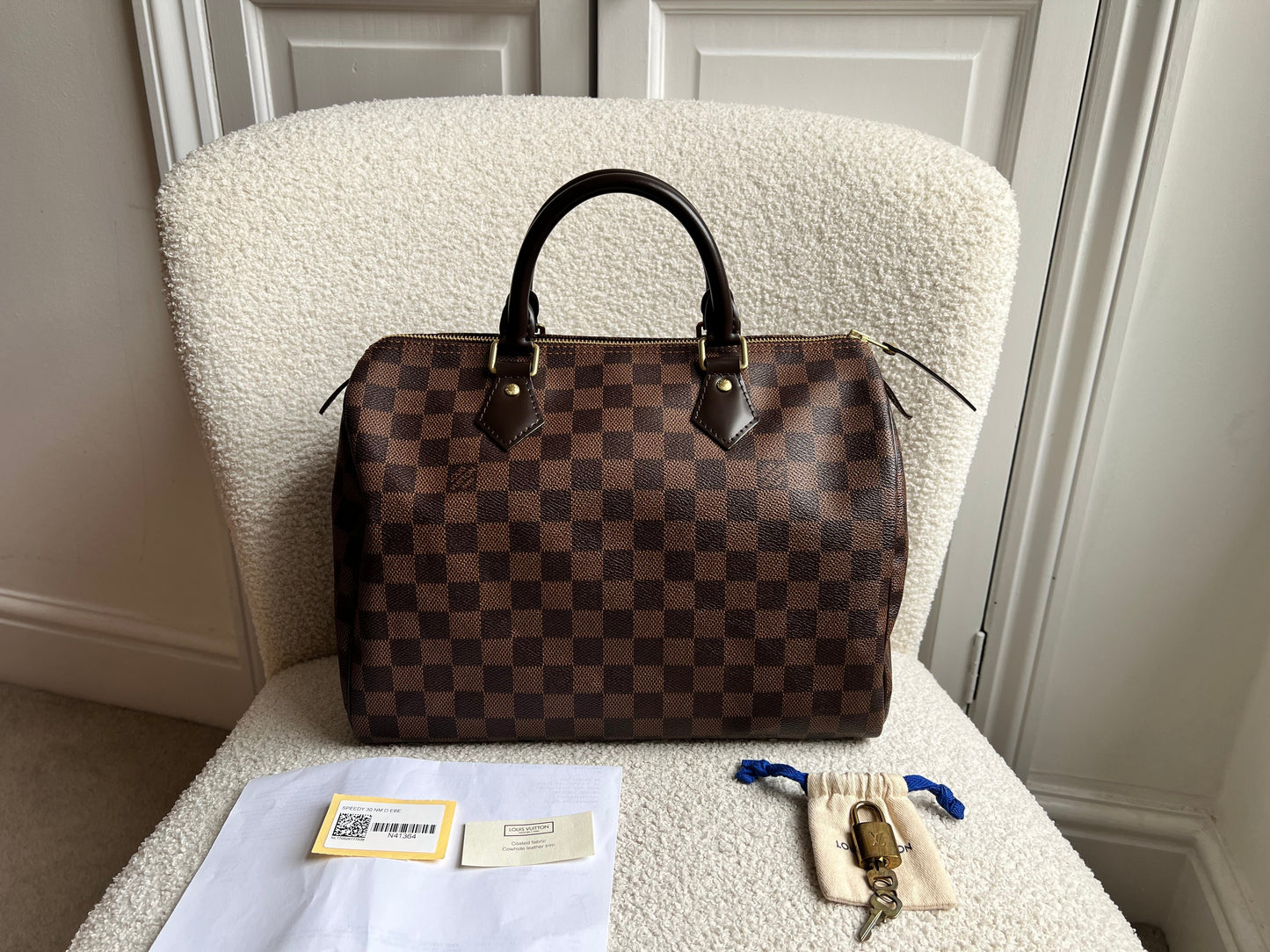 Louis Vuitton Speedy 30 Damier Ebene (RRP £1240)