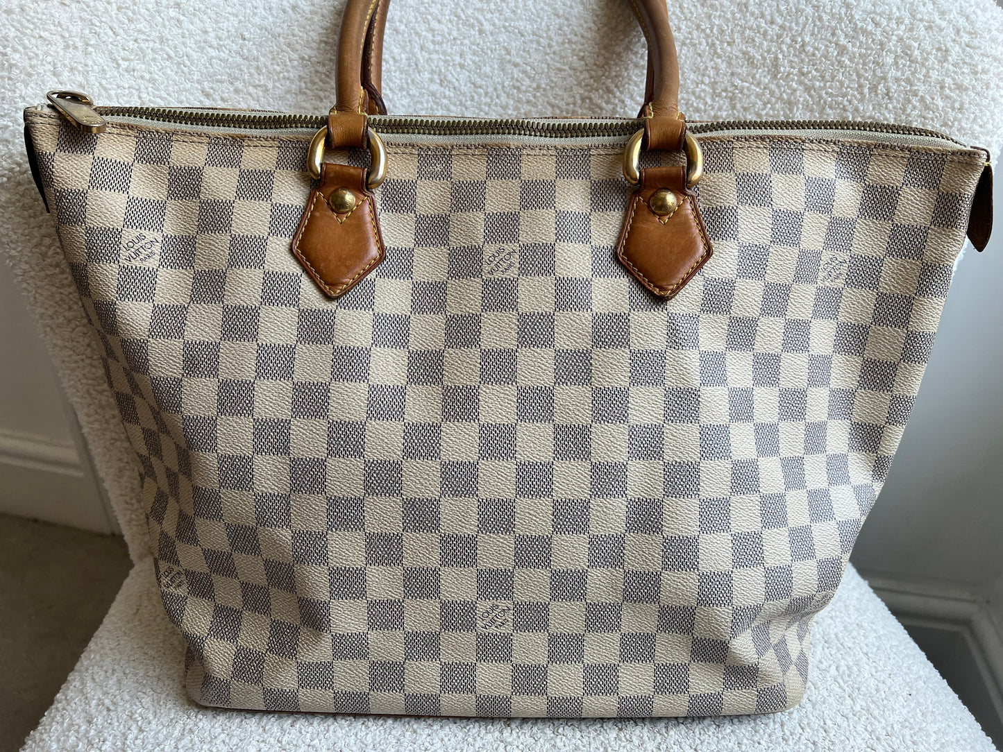 Louis Vuitton Saleya MM Tote Damier Azur