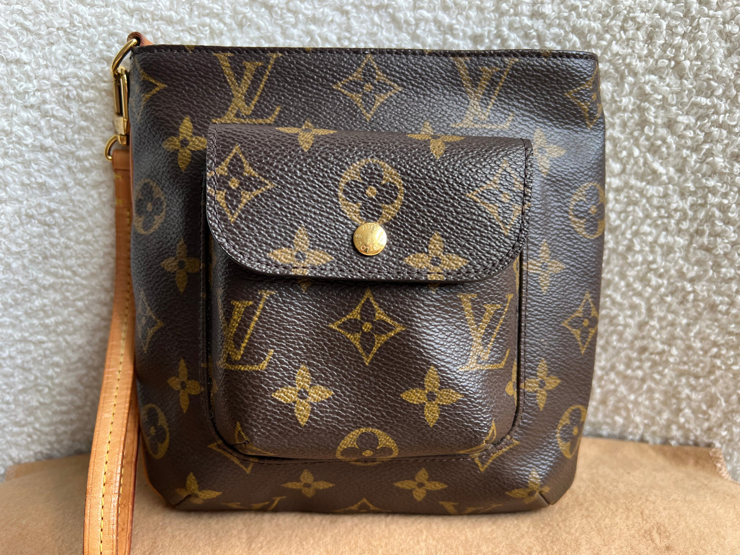 Louis Vuitton Monogram Partition Clutch