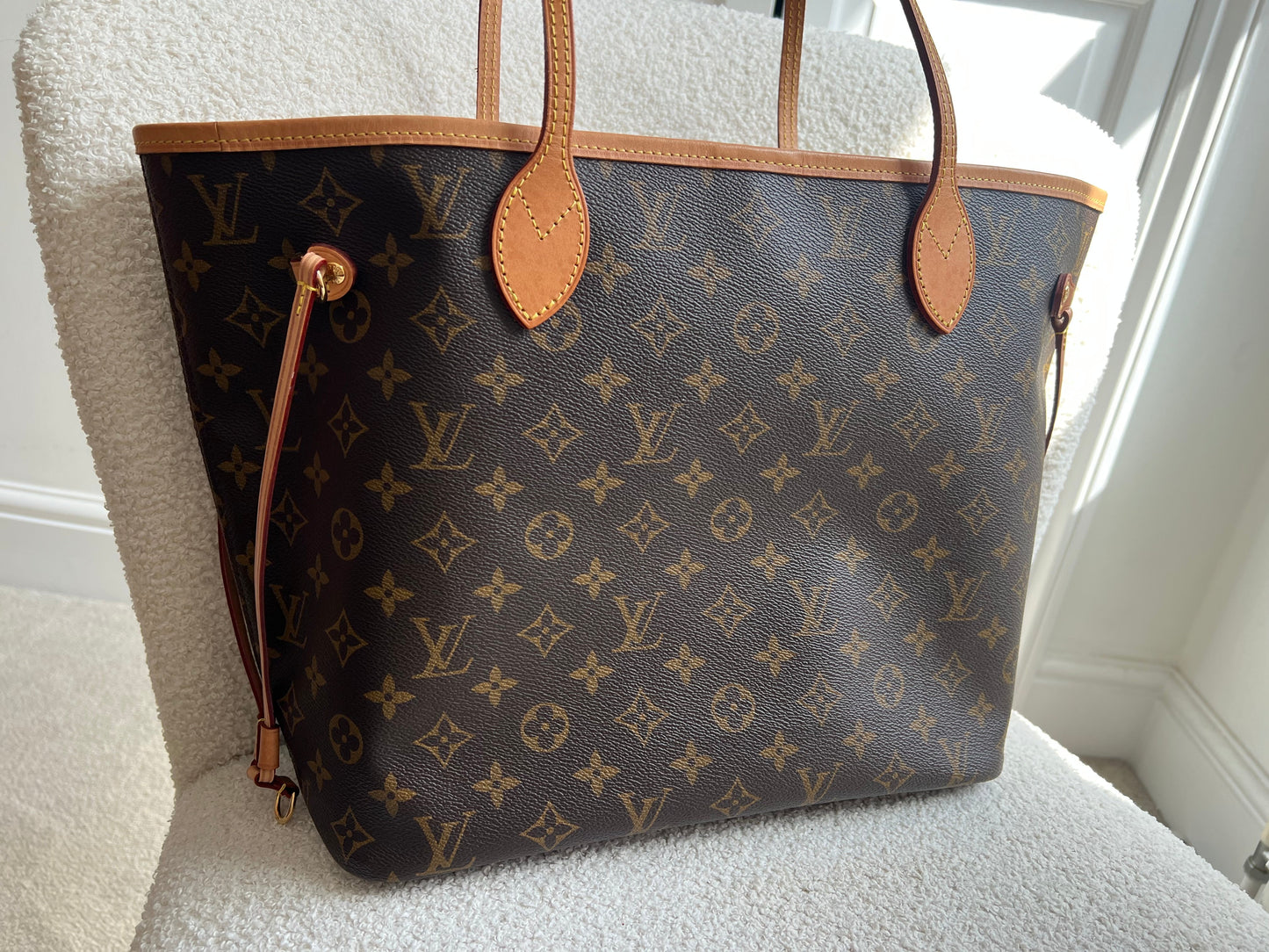 Louis Vuitton Neverfull MM Monogram Beige (RRP £1,410)