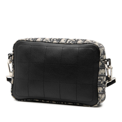 Dior Oblique Canvas Blue Crossbody