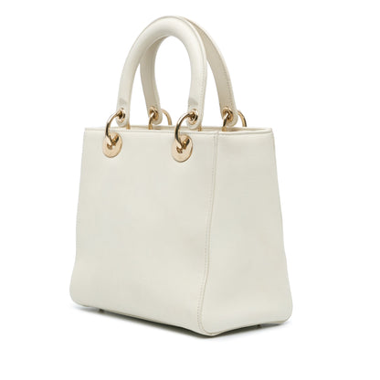 Dior Lady Dior Niki Chain Leather Shoulder Bag
