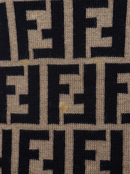 Fendi Zucca Wool Skirt.
