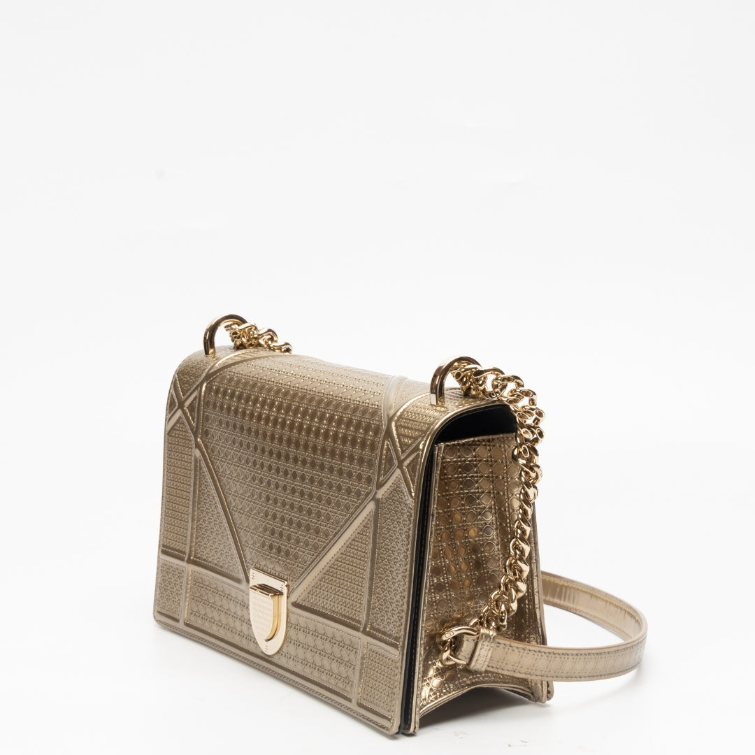 Dior Chain Leather Crossbody Bag