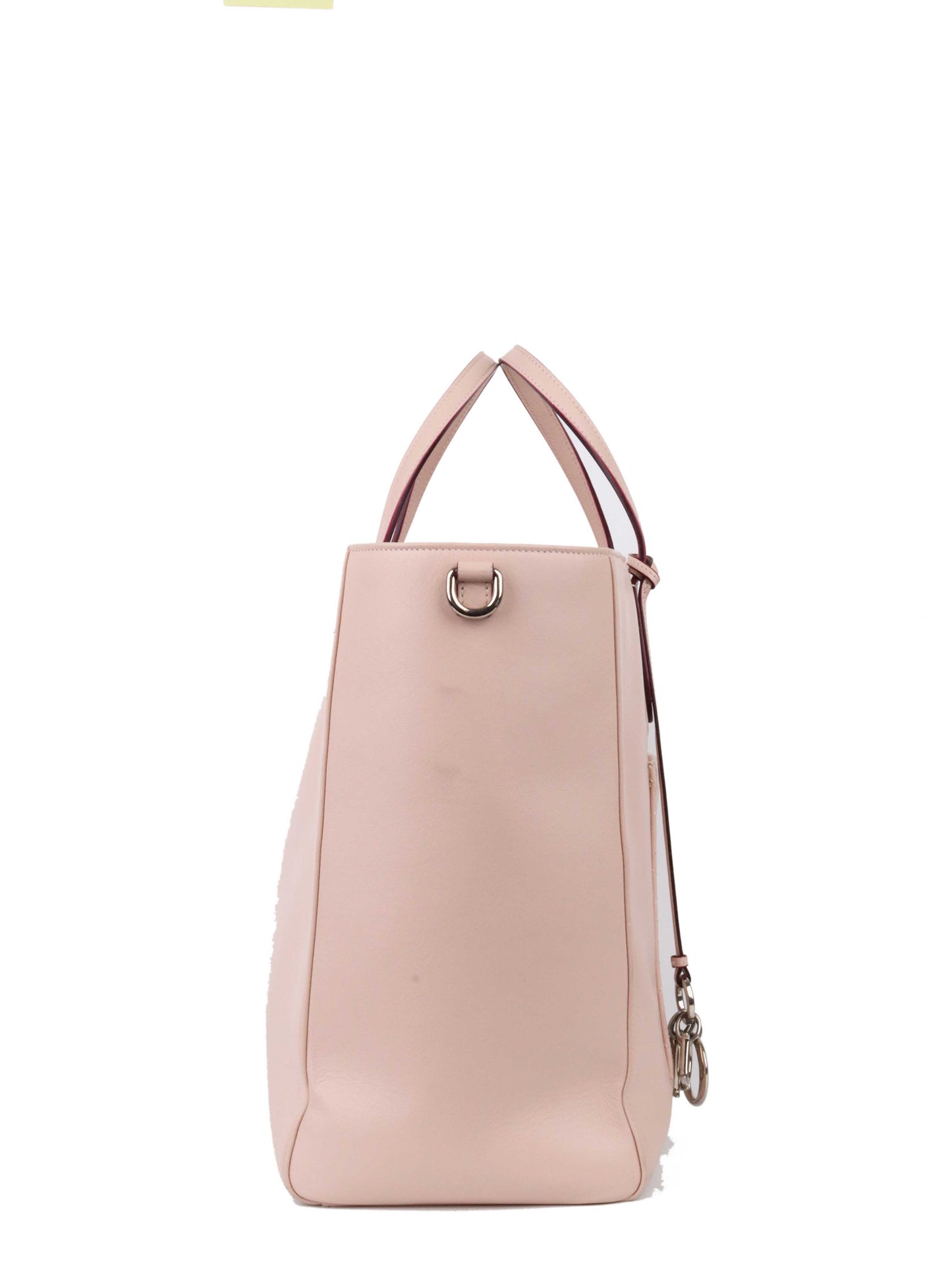 Dior Pink Leather Diaper Tote