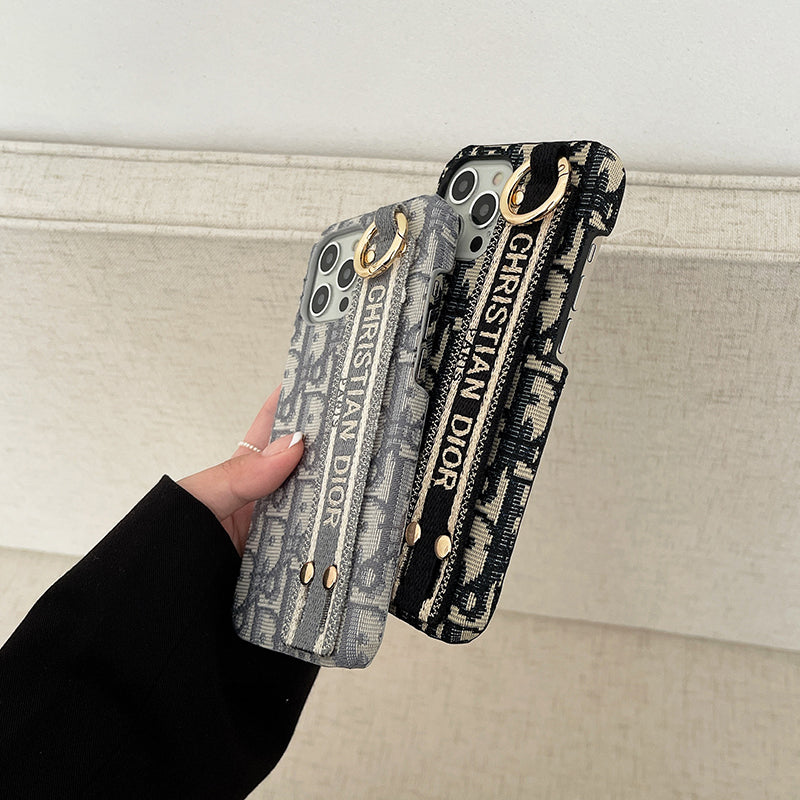 Luxury Classic CD Gray iPhone Case