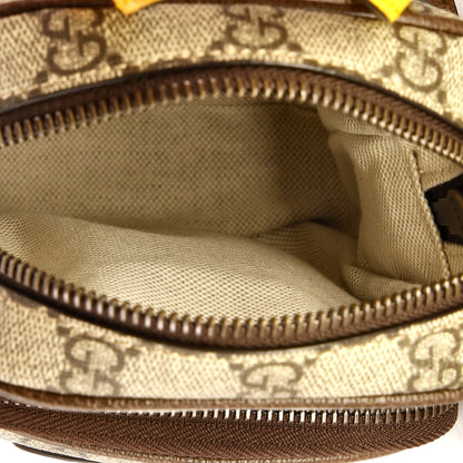 Neo Vintage Top Handle Crossbody Bag GG Coated Canvas Mini