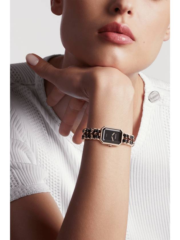 Premier Edition Original Chain Watch Black Chanel