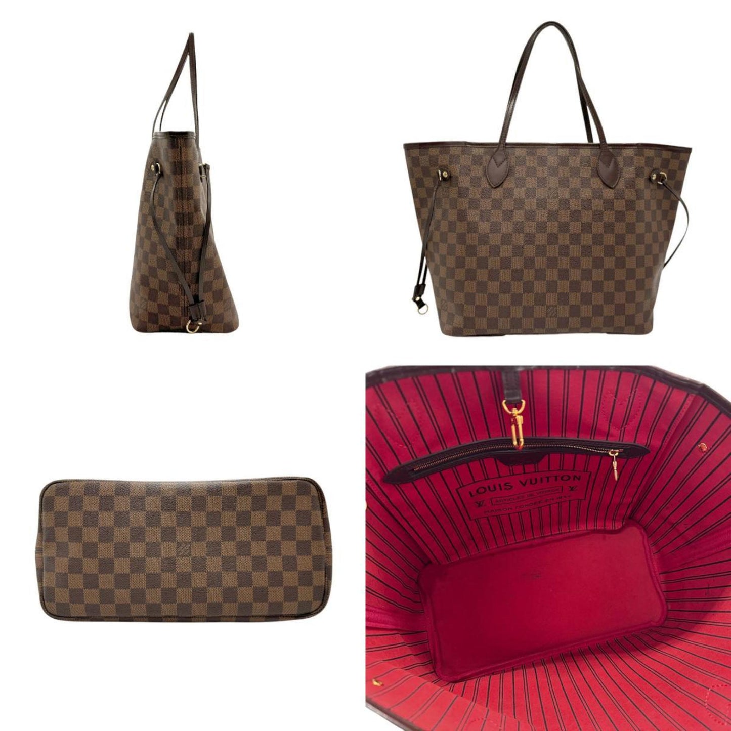 Louis Vuitton  Damier Canvas Handbag Pouch