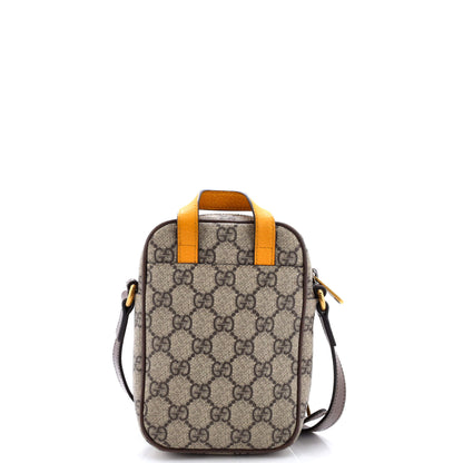 Neo Vintage Top Handle Crossbody Bag GG Coated Canvas Mini