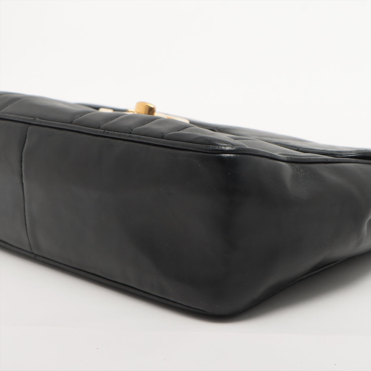 Chanel Lambskin Black Chain Shoulder Bag Style 3