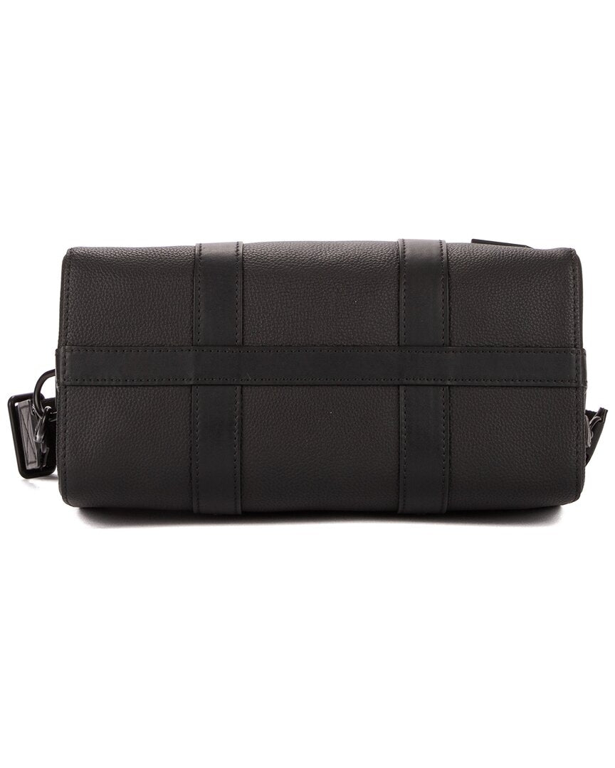 Louis Vuitton Black Black Aerogram Grained Calf Leather City keepall crossbody