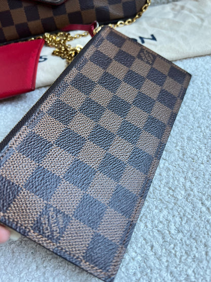 Louis Vuitton Felicie Pochette Damier Ebene (RRP £1090)