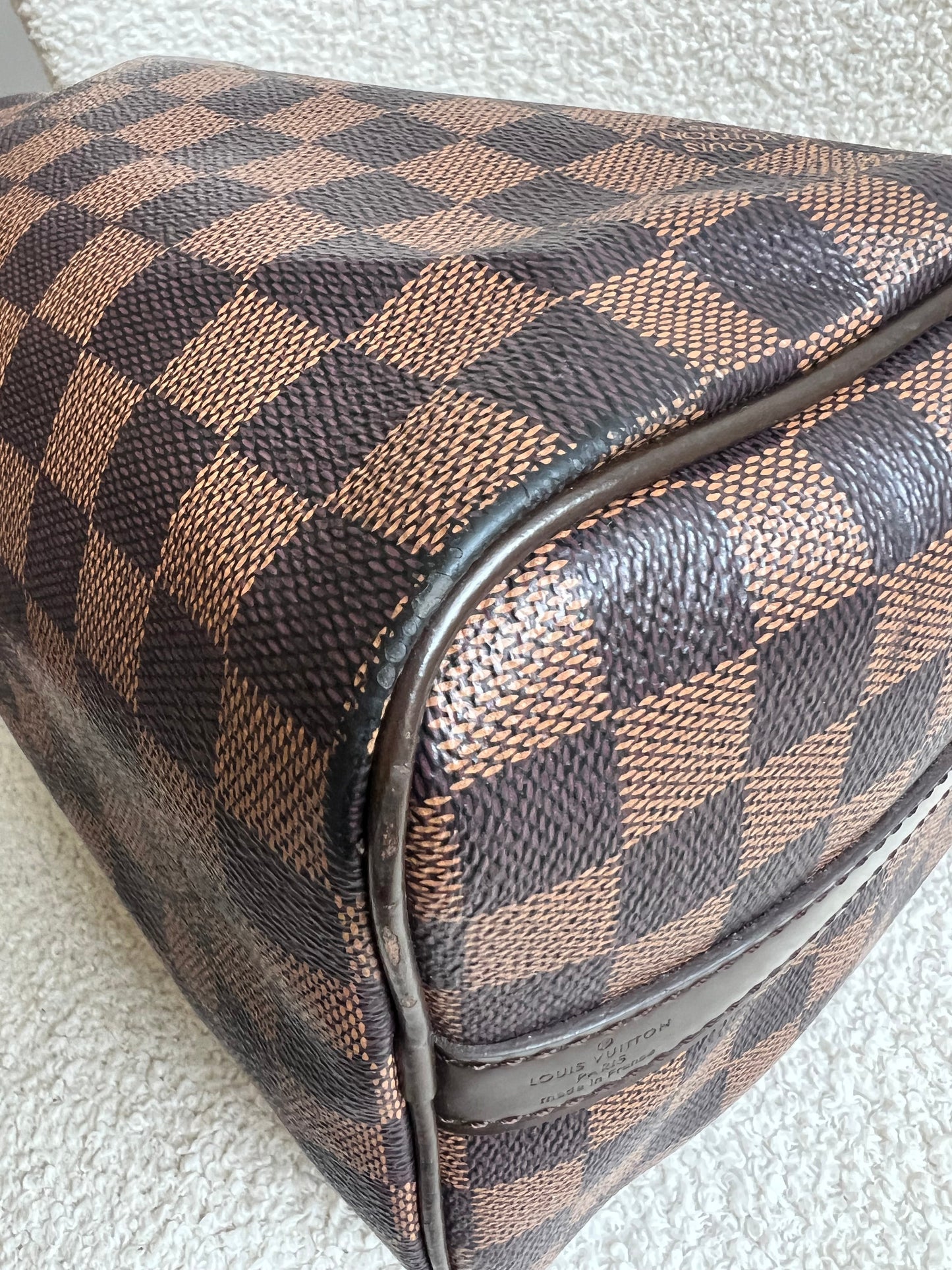 Louis Vuitton Speedy 25 Bandouliere Damier Ebene (RRP £1,440)