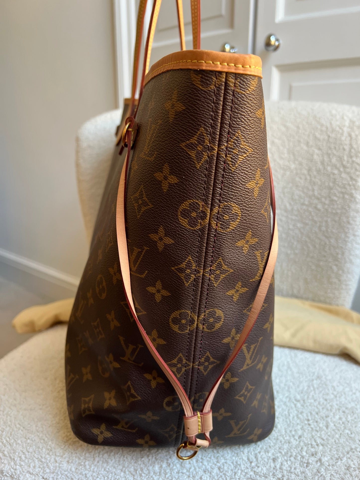 Louis Vuitton Neverfull GM Monogram Pivoine Interior (RRP £1,500)
