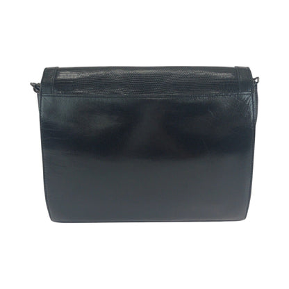 Yves Saint Laurent Lizard Shoulder Bag