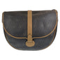 Christian Dior Shoulder Bag leather Brown Shoulder back pochette Honeycomb Pattern Women