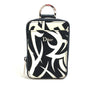 DIOR HOMME Pouch Nylon white Cigarette case with key ring Tribal mens