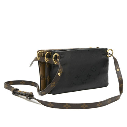 Louis Vuitton  Monogram Monogram Reverse Leather Pochette Shoulder Bag