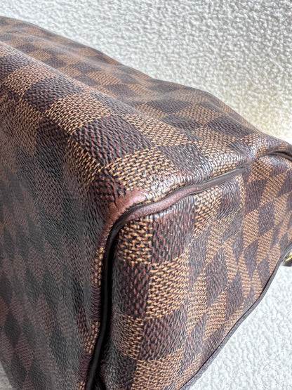 Louis Vuitton Speedy Bandouliere 30 Damier Ebene (RRP £1490)