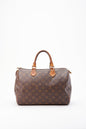 Louis Vuitton 30 Speedy Bag In Brown Monogram Coated Canvas