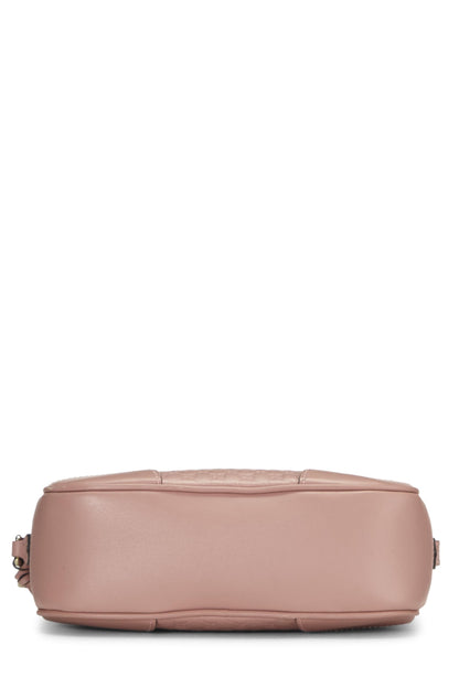 Gucci,  Pink Microguccissima Leather Bree Crossbody, Pink