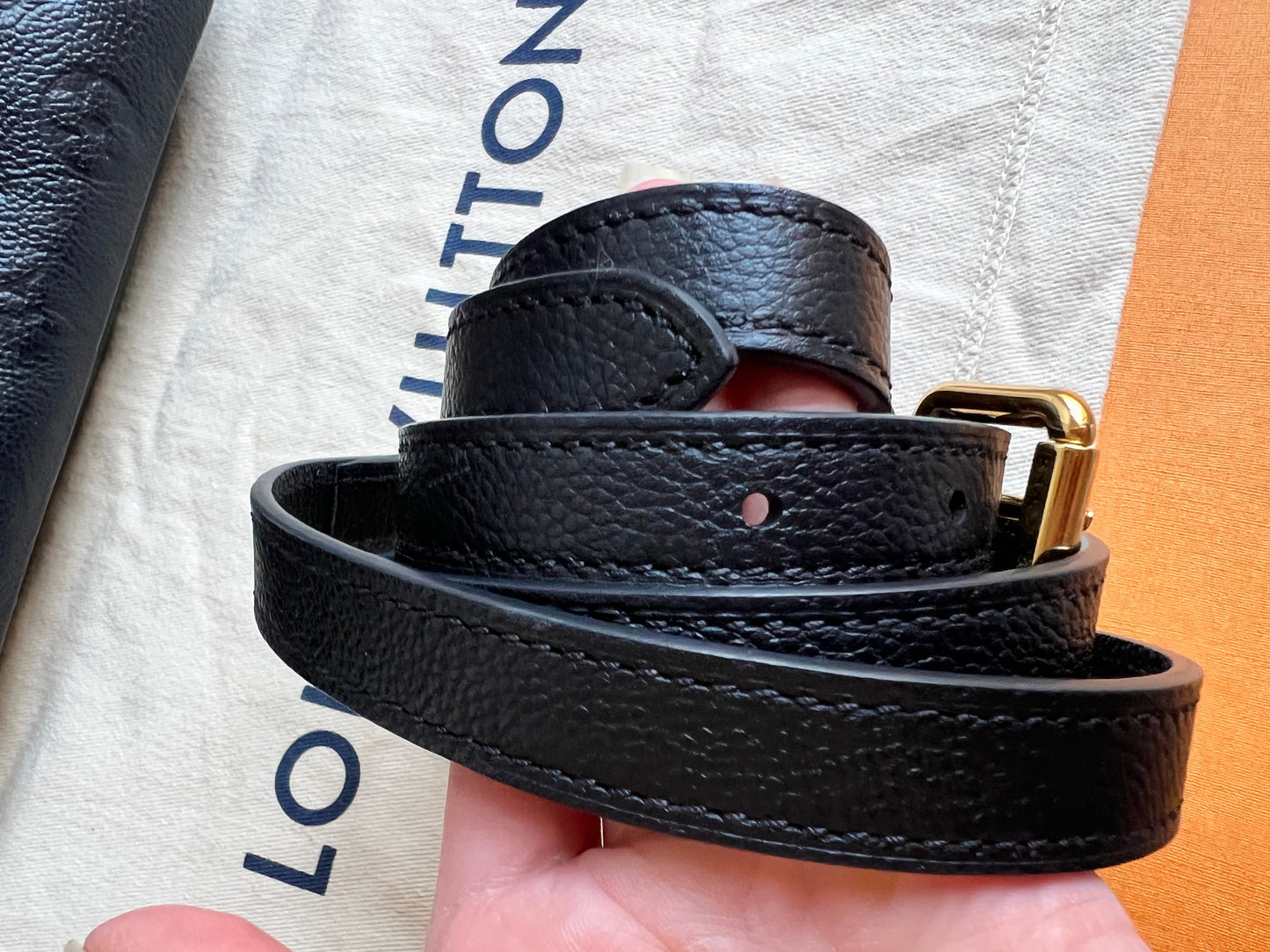 Louis Vuitton Pochette Metis Black Empreinte (RRP £2,200)