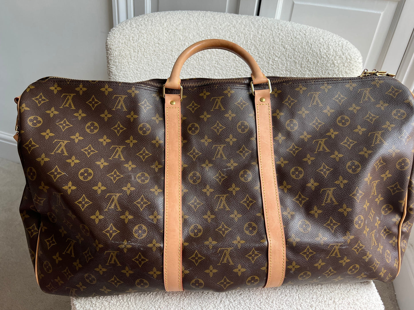 Louis Vuitton Vintage Keepall Bandouliere 60
