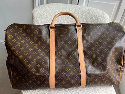 Louis Vuitton Vintage Keepall Bandouliere 60