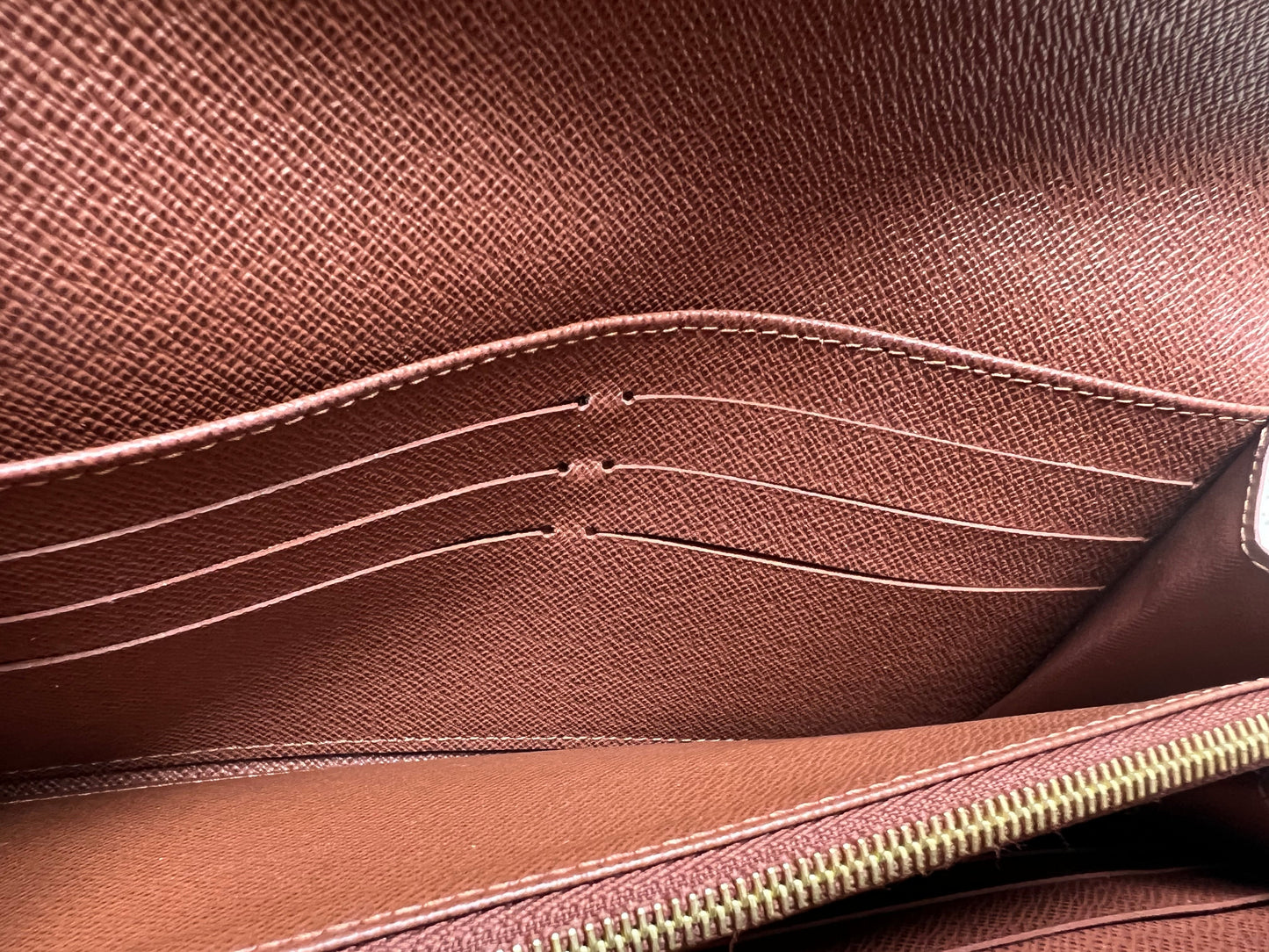 Louis Vuitton Sarah Wallet in Monogram and Brown  (RRP £505)