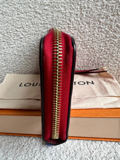 Louis Vuitton Zippy Wallet in Red Empreinte (RRP £740)