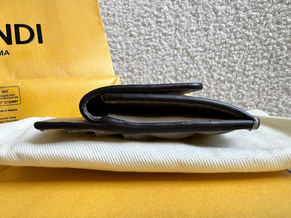 Fendi Grey Baguette Card Holder (RRP £320)