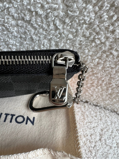 Louis Vuitton Key Pouch Damier Graphite (RRP £250)