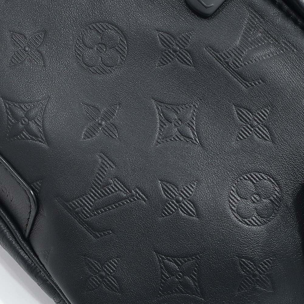Louis Vuitton Dialovery Bum Bag M44388 Monogram Shadow Noir Black BK Body Bag Crossbody  Preservation Bag Box