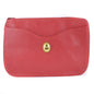Christian Dior Clutch bag leather Red Women