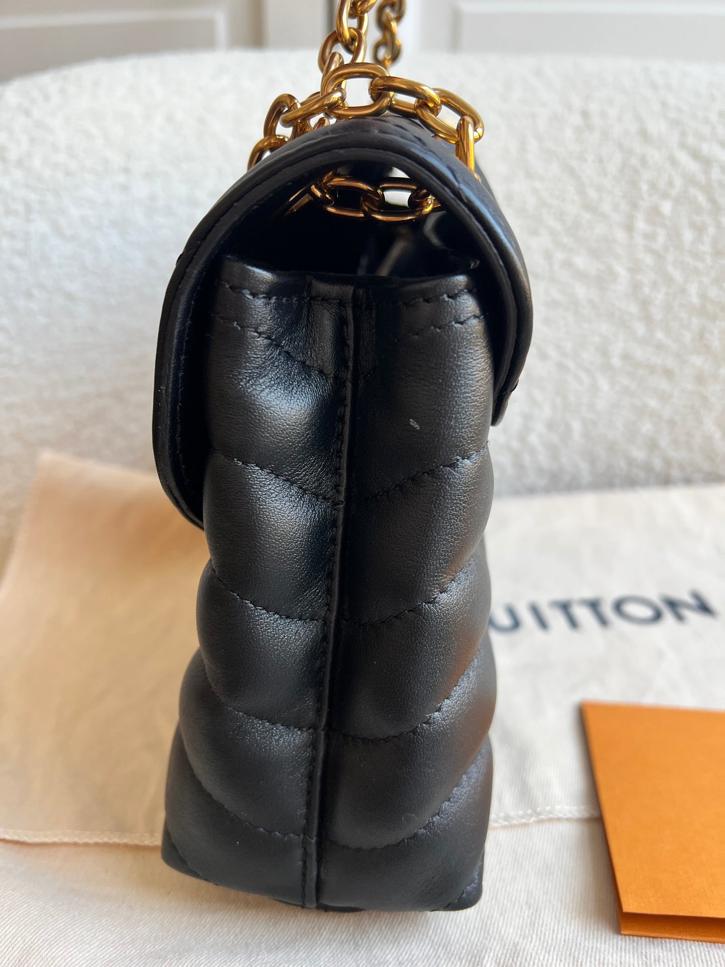 Louis Vuitton Black New Wave Chain Bag MM (RRP £2310)