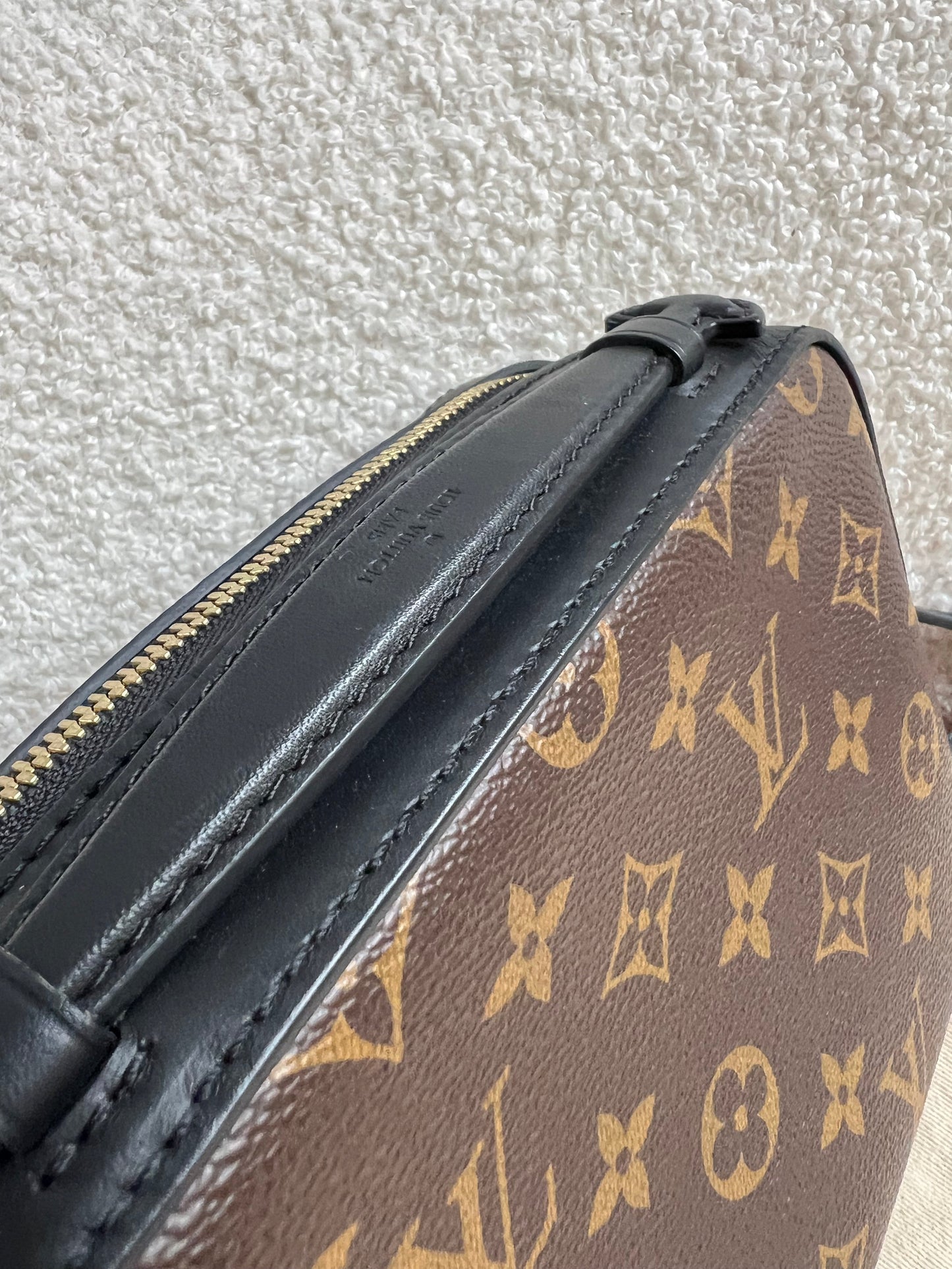Louis Vuitton Saintonge Black and Monogram